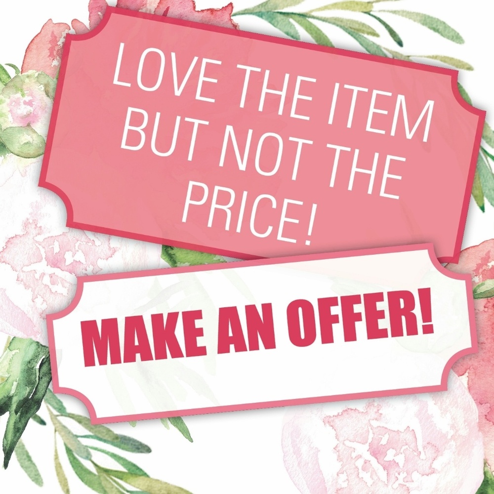 Accepting all reasonable offers!